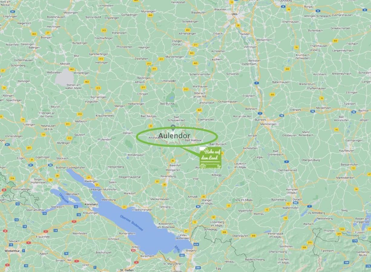 Ruhe Auf Dem Land 2 - Anni Lejlighed Aulendorf Eksteriør billede